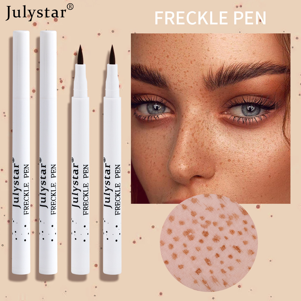 Hot selling natural simulation pen, color rendering, waterproof, and non peeling face freckle point makeup pen_voghion.com