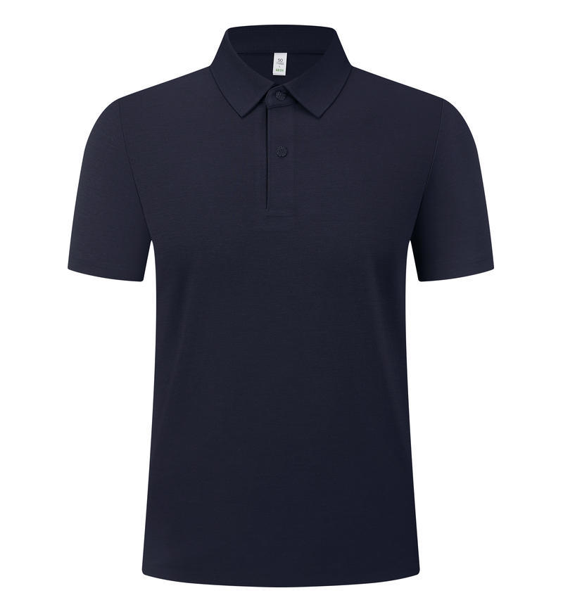 Camiseta de algodón de lana larga personalizada de alto nivel 60 amoníaco líquido algodón de doble cara 10A antibacteriano ropa de trabajo de alta gama impresa bordada