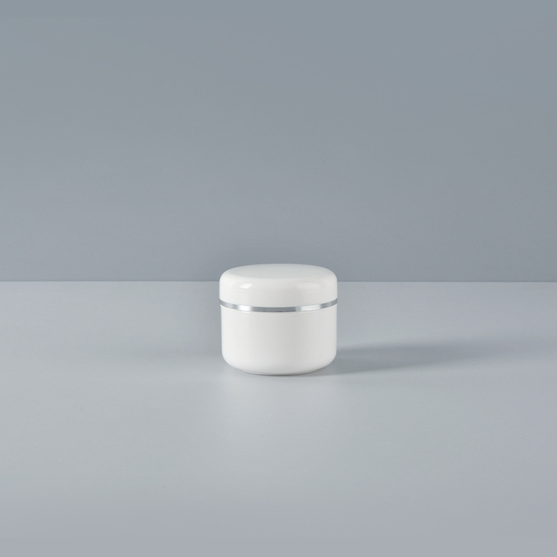 20g 50ml 100 250ml PP plata borde crema caja cara crema caja de embalaje máscara caja ungüento botella de embalaje