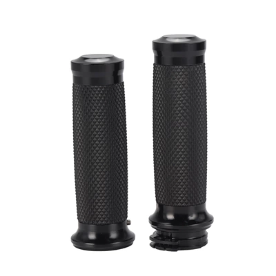 Motorcycle Retro RSD Handle Cover Suitable for Harley Motorcycle Handle Glue Modified 25mm Universal Handle Cover (Motorcycle Handle Cover) - new-rsd-handle-black