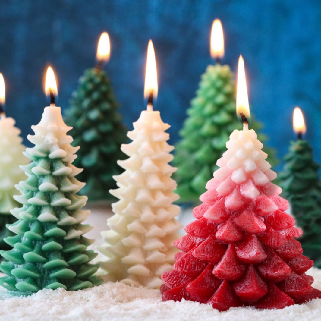 Navidad atmósfera decoración vela navideña fiesta decoración vela navideña vino rojo banana vela al por mayor