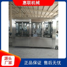 全自动冲瓶灌装打塞一体机  葡萄酒果酒三联机 果酒灌装设备