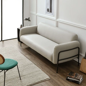 Modern Nordic Style Waterproof Fabric Sofa for Home and Clothing Store