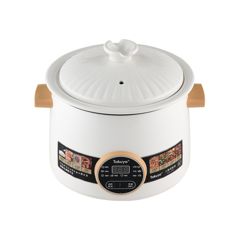 工厂批发耐高温陶瓷内胆电饭锅1.6L多功能电火锅焖炖煲煮电饭煲|undefined