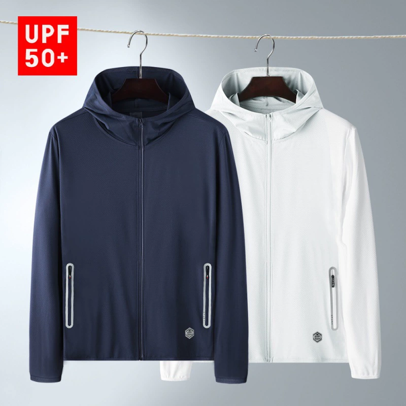 UPF50 солнцезащитный крем мужской камуфляж солнцезащитный крем 2023 летний новый анти-ультрафиолетовый спортивный плащ кожи оптом