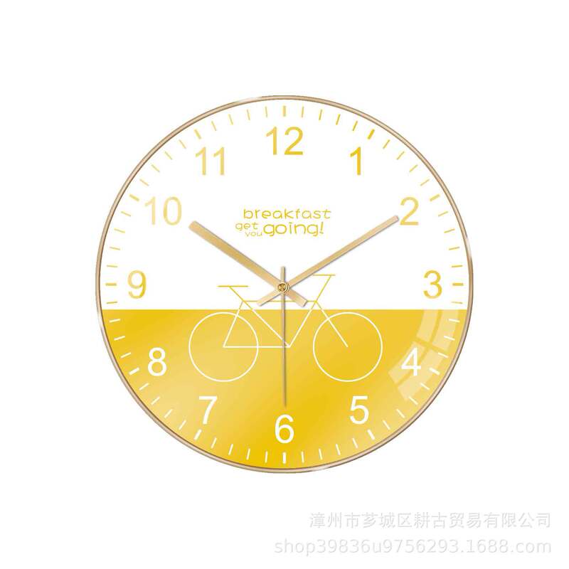 12inch 子猫時計寝室の壁時計リビングルームシンプルな創造的な文学パーソナライズされた時計サイレント時計クロスボーダーホット|undefined