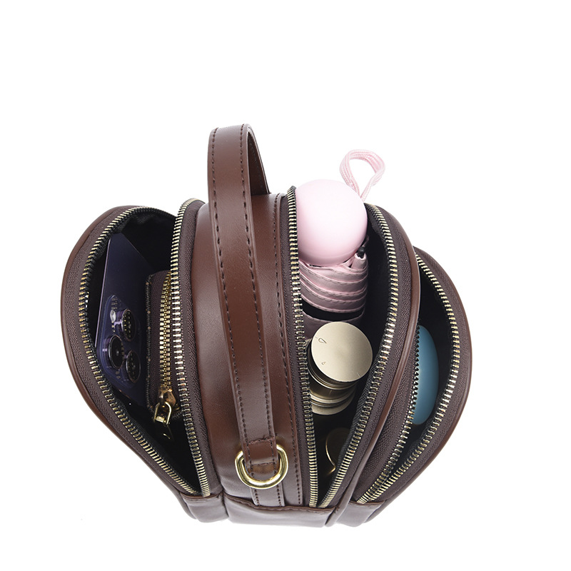 Bolsa de moda transfronteriza de madres de mediana edad, bolso de hombro de impresión de cuero blando, 2024 nuevo estilo chino de damas, bolso de mochila