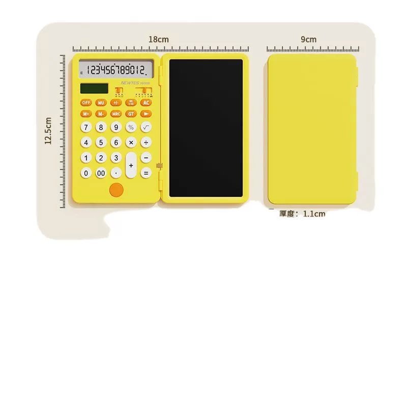 65 -inch charging handwriting board calculator accounting multi -function cute, silent, silent folding handwriting computer