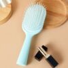 Fluffy styling air cushion comb green