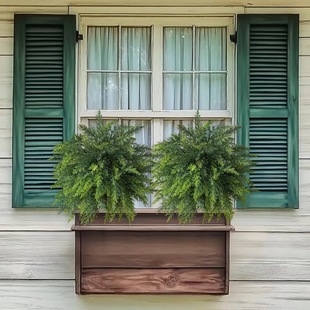 Cross-Border American-Style Amazon Large Artificial Christmas Pine Needle and Cypress Leaf Ground Stake with Ground Nails for Garden Decoration and Home Decoration