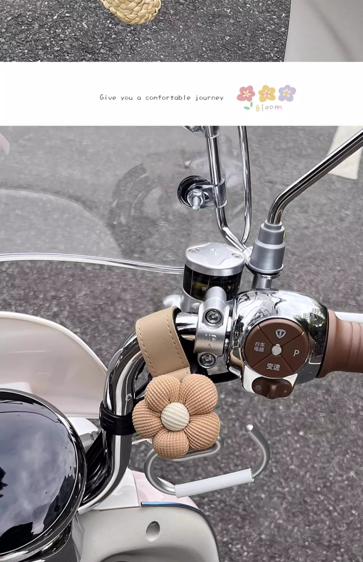 Electric Vehicle Front-Mounted Hook, Universal Cartoon Creative Cute Storage Essential Gadget, Strong Load-Bearing Hook