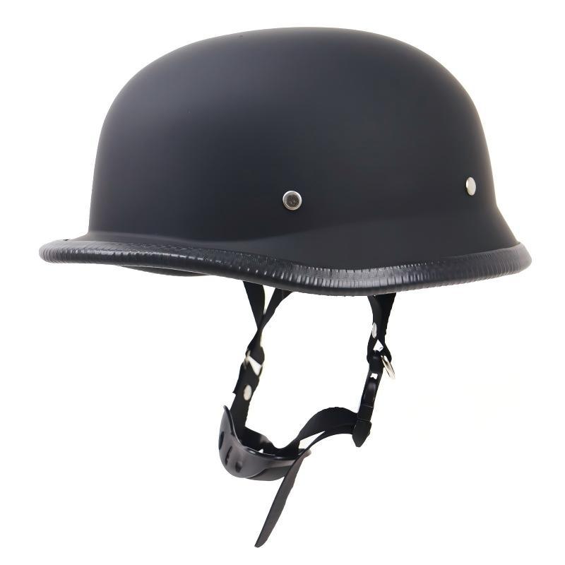 Cross-border best-selling vintage motorcycle steel helmet for men and women, summer half helmet, electric motorcycle helmet, WWII military helmet imitation, riding helmet