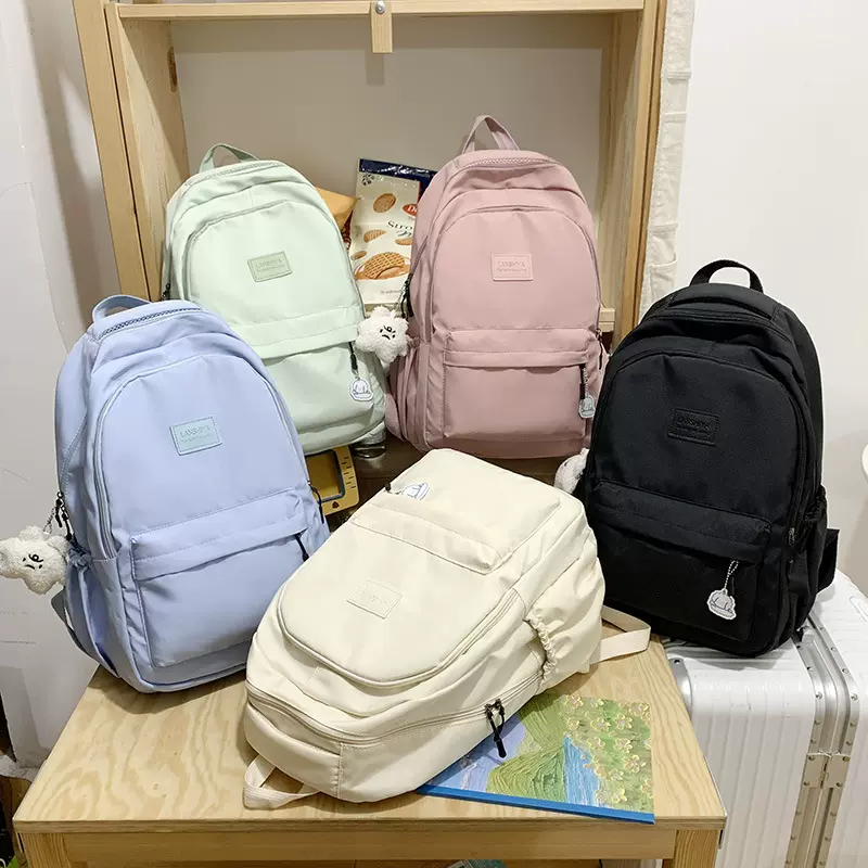 书包女初中女生2024新款大容量小学生中学生高中生背包学生双肩包