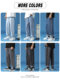 Jeans Men's 2023 New Loose Straight Casual Pants Wide Leg Pants Men's Autumn Thin Cropped Pants