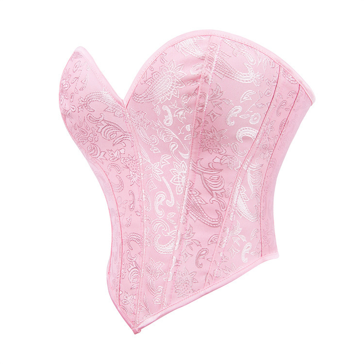 Nuevo lindo rosa damas un pecho en forma de corazón corte en forma de chaqueta Amazon AliExpress transfronterizo