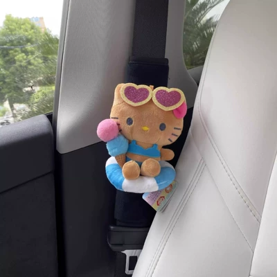 and Breathable for Long-Distance Use, Providing | Seat belt shoulder pad