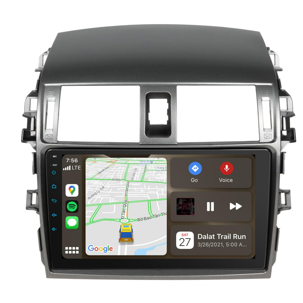 9inch Car Android Large Screen with Carplay Suitable for 2009-2013 Corolla Large Frame Player