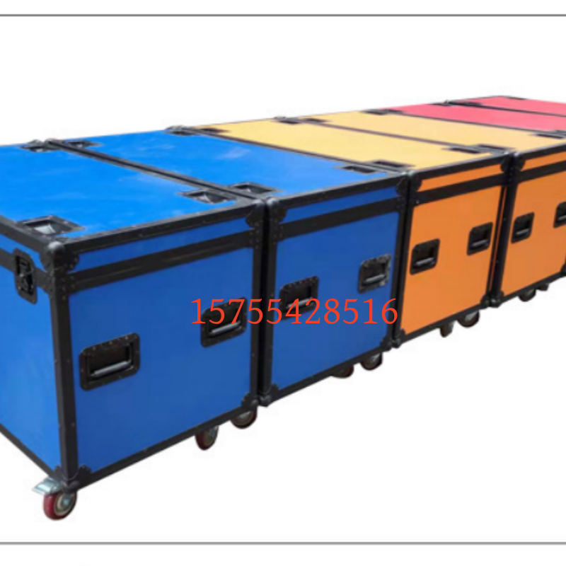 Caja de aviación de aleación de aluminio personalizada, caja de herramientas de hardware, caja de instrumentos impermeable y resistente a la presión, caja de envío logístico, caja de línea, aviación