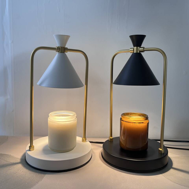 Lámpara de mesita de noche lámpara de fusión de cera ins retro acogedor dormitorio oscurecimiento lámpara de noche regalo vela lámpara de aromaterapia