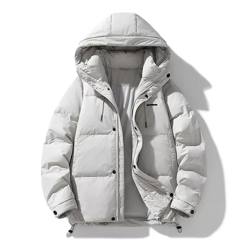 跨境外贸冬季新国标羽绒服男外套潮牌连帽羽绒服外套新款百搭潮流