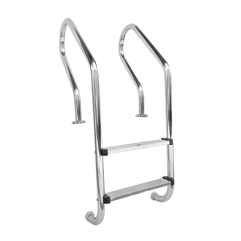 Escalera mecánica de la piscina SF escalera de agua pedal 304 de acero inoxidable escalera antideslizante barandilla de la piscina escalera subacuática engrosada
