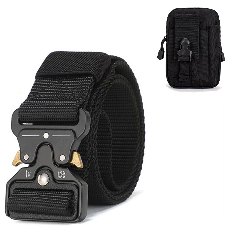 Cinturón táctico Cobra, cinturón de nailon, cinturón para hombre, cinturón de lona, cinturón para pantalón, cinturón extendido para hombre, cinturón versátil de moda para hombre