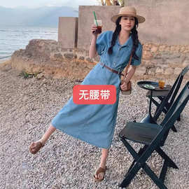 高货.牛仔连衣裙-1318