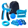 Adjustable silica gel set for training for gym