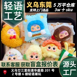 盲盒玩具/盲袋玩具/洞洞乐;树脂工艺品;手办模型