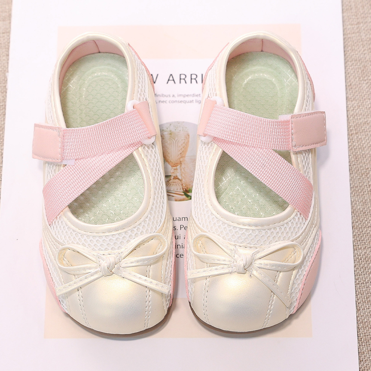 Niñas zapatos superficiales Lefour primavera y otoño 2026 nuevos zapatos infantiles Retro Marijin zapatos de ballet de arco universal image 7