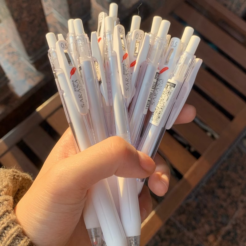 Pluma de gel de cebra japonesa pluma roja limitada JJ99 pluma de gel JJ15 pluma negra de flor de cerezo japonés