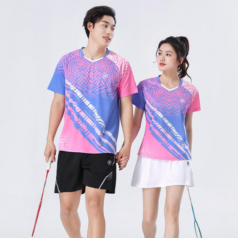 Quick-Drying Badminton Suit for Men and Women, Breathable Volleyball, Kidsren's Table Tennis Training Competition, Sports Running Team Uniform