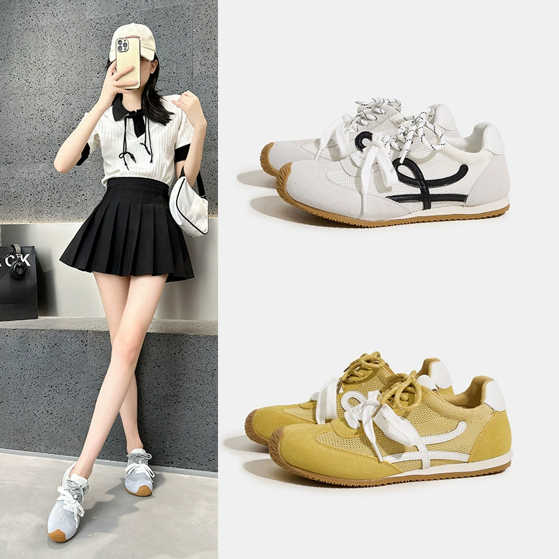 Новинка 202, летняя женская обувь с дышащей сеткой для моральных тренировок, уличная повседневная спортивная обувь, женские легкие туфли Форрест Гамп на мягкой подошве