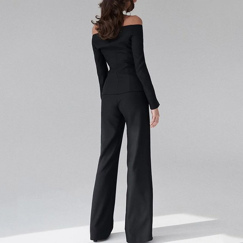 Black Pants Set