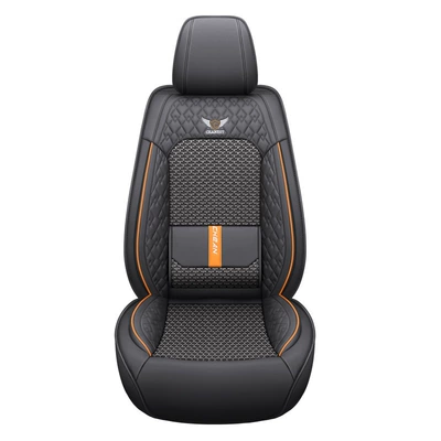 Breathable Seat Cushion, Seat cushion, seat cover - gray-front-single-seat-free-labeling