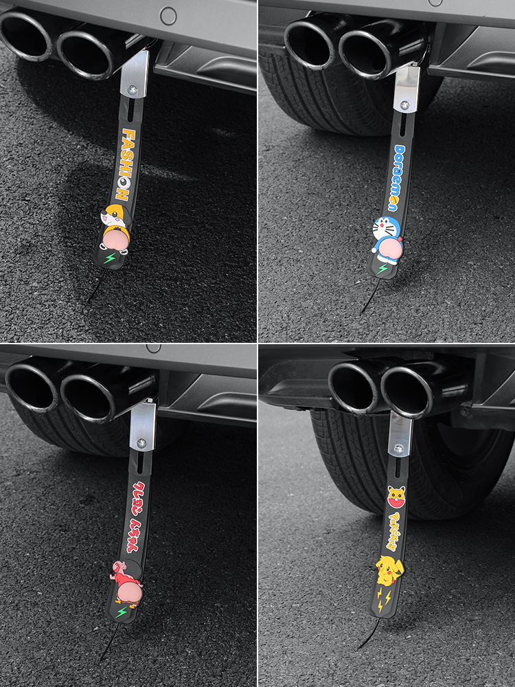 Car Anti-Static Grounding Strap Anti-Static Car Static Elimination Grounding Strip Wear-Resistant Exhaust Pipe Hanger