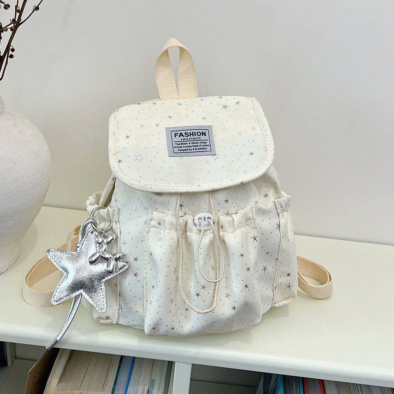 Soft and Cute Creamy Yellow Mini Backpack, Korean Style Ins-Style Girly Backpack for Shopping and Travel Soft and Cute Creamy Yellow Mini Backpack, Korean Style Ins-Style Girly Backpack for Shopping and Travel