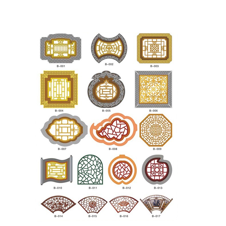 大量承接 花窗系列产品雕刻 电脑数控雕刻 各类纹样雕刻加工