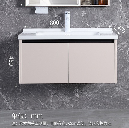 80 gabinete de cerámica + grifo