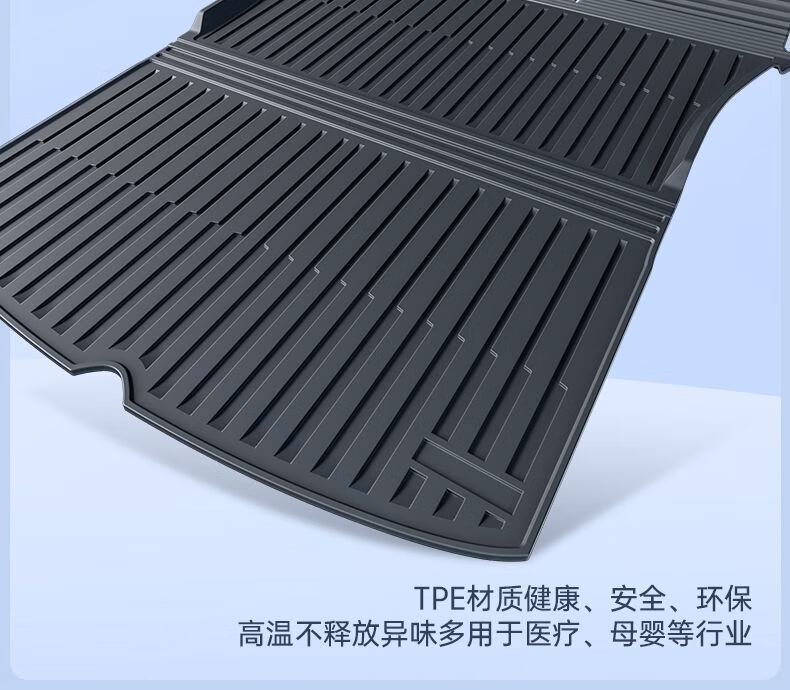 Suitable for the New Version of Tesla Model Y, the New Y/3 Integrated Trunk Mat and Backrest Mat Are Easy to Clean