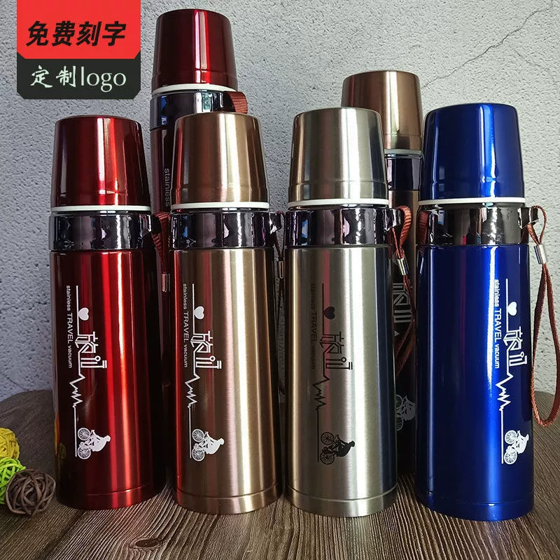 304 нержавеющая сталь вакуумная чашка изоляции большой емкости для женщин-мужчин и детей студентов корейская версия милый чайник на открытом воздухе