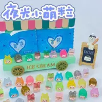 Ледяной трехмерный светящийся KIKI Лилит кролик diy смола рабочий стол креативный украшение мультфильм прилив играть слепой мешок