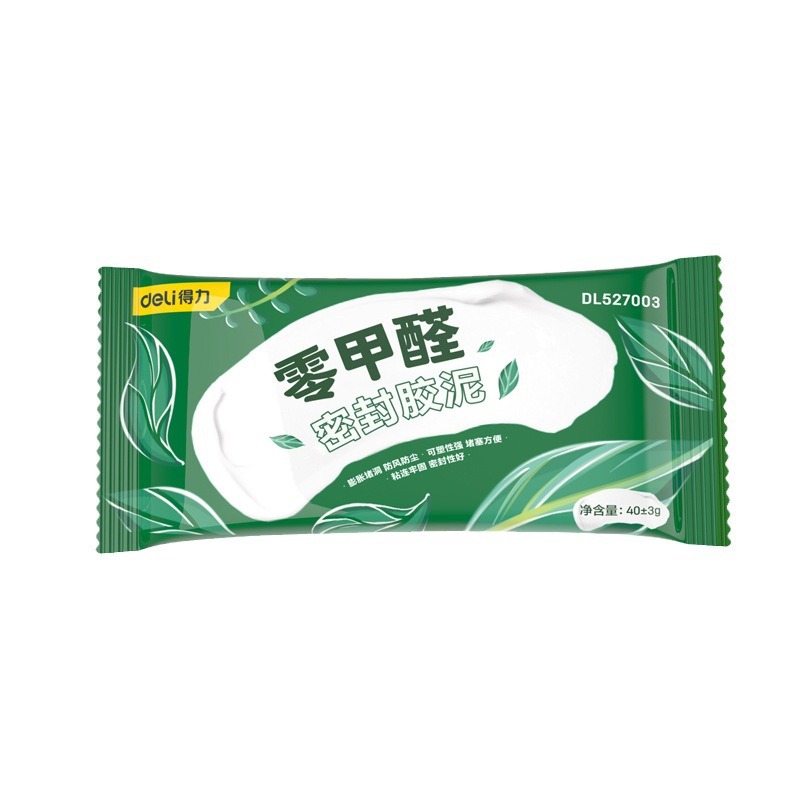 델리 도구 제로 포름 알데히드 밀폐 된 점토 에어컨 구멍 충전 방수 고무 진흙 흰색 시멘트 DL527003