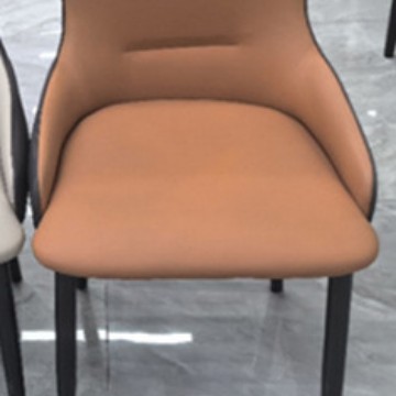 Sillas de comedor domésticas modernas y simples tablillas respaldadas sillas de comedor sillas de hotel sillas de metal respaldadas