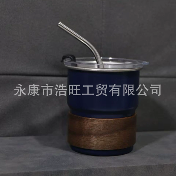 Stainless steel, dark blue