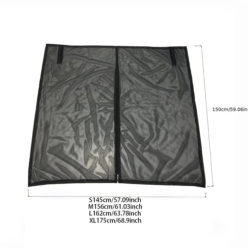 Car Tailgate Anti-Mosquito Sunshade Screen, Anti-Mosquito Curtain, Breathable and Sun-Protective Mesh for Car Trunk