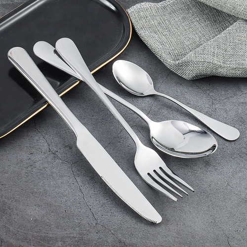S Mood Tableware Egg Western-style Tableware Set of Stainless Steel Knife Fork Spoon 24-piece Van Gogh Starry Night Tableware Gift Set