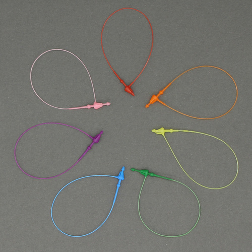 Colored mother-in-law buckle tag line tag lanyard label rope hanging tag rope plastic needle clothing tag buckle