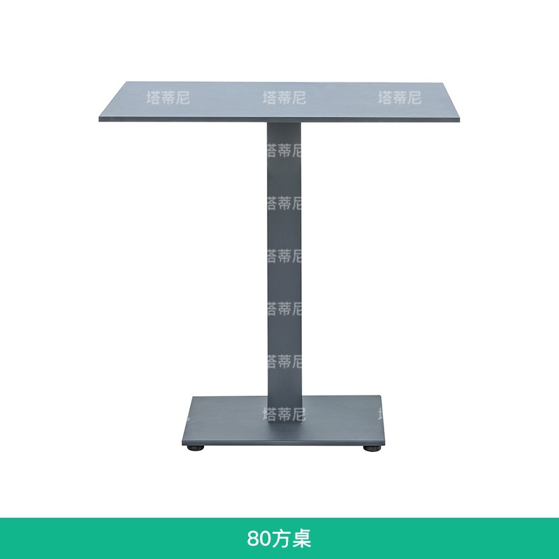 Mesa y silla de ratana al aire libre para terraza de hotel villa impermeable y protección solar jardín al aire libre combinación de mesa y silla de aleación de aluminio