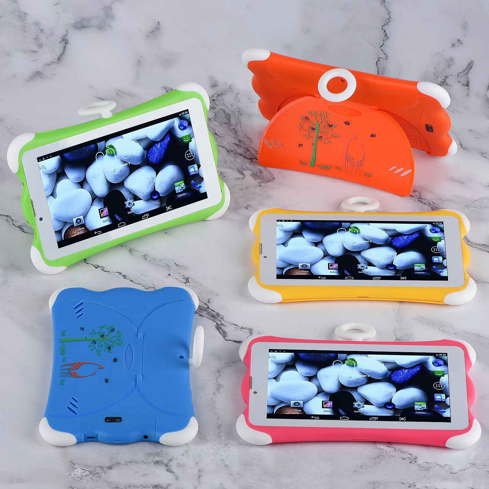 Neu Android 7-zoll tablet für kinder, lernen maschine, pädagogisches spiel IPS volle winkel weitwinkel_voghion.com